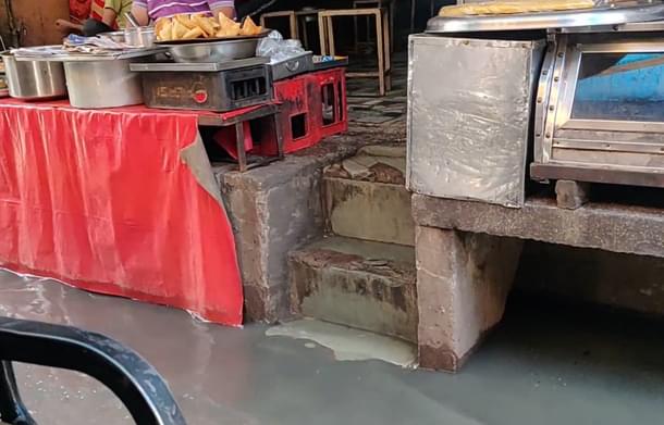 Sewage water in the area (Swarajya/17 May)