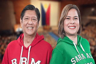 Ferdinand "Bongbong" Marcos Jnr and Sara Duterte