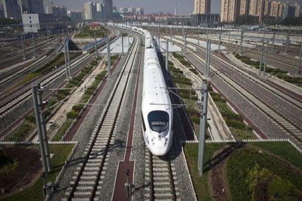 A high speed rail corridor.