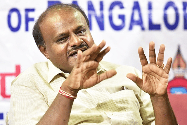 H D Kumaraswamy (Arijit Sen/Hindustan Times via Getty Images)