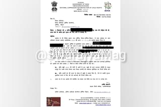 Notice given by the Child Commission 