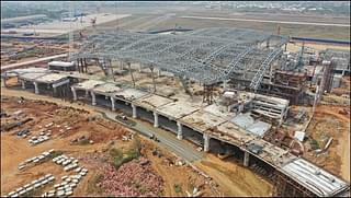The current status of Trichy Airport's new terminal (MoCA)