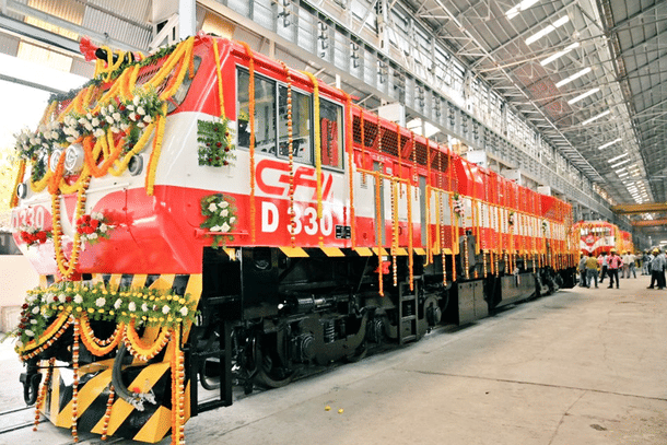 Diesel locomotives manufactured at Banaras Locomotive Works