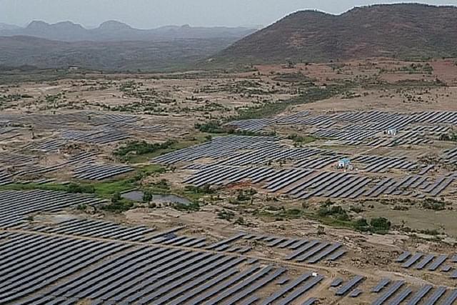 A solar plant  (Tata power)