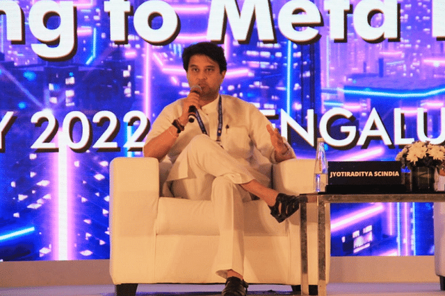 Union Minister for Civil Aviation  Jyotiraditya Scindia speaking at India@2047