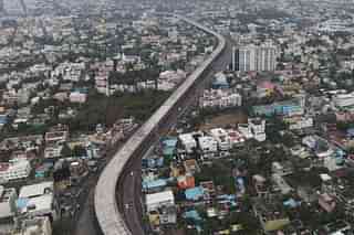 Elevated road in Chennai.(Representative image)