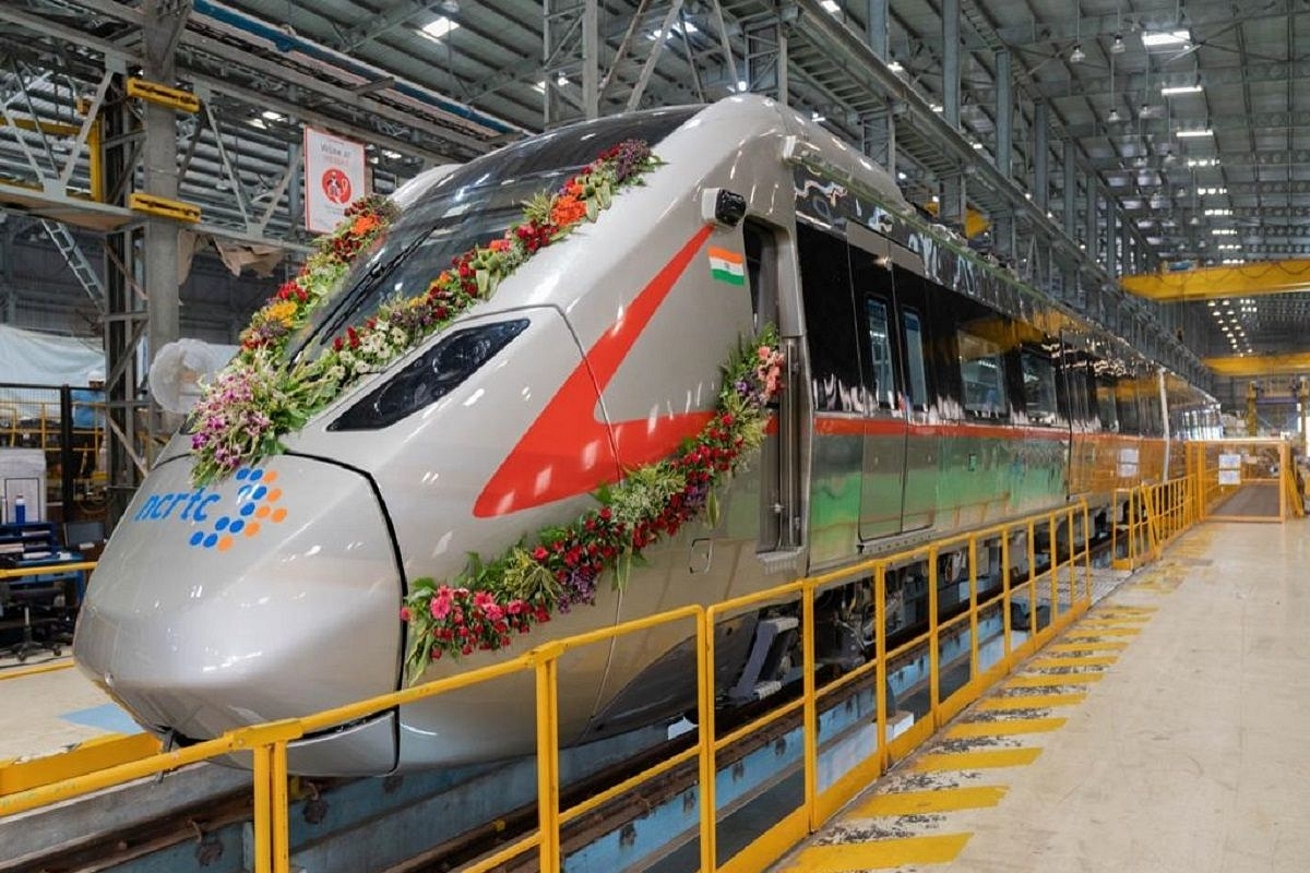 A semi-high speed train made in India (Alstom - Representative Image)