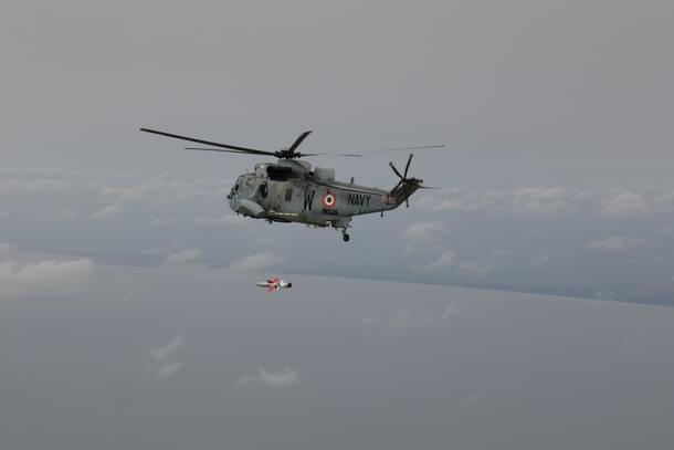 Indian Navy conducted the maiden test of Naval Anti-Ship Missile (Pic Via PIB Website)