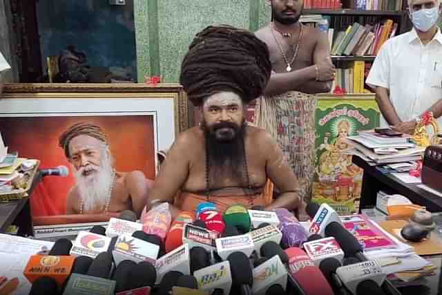 The present Guru Mahasanithaanam Shri Masilamani Desiga Gnanasambandha Swamigal