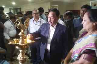 MSME Minister Narayan Rane inaugurates first Centre of Excellence for Khadi at National Institute of Fashion Technology in New Delhi. 
