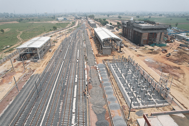 Tracks at Duhai depot