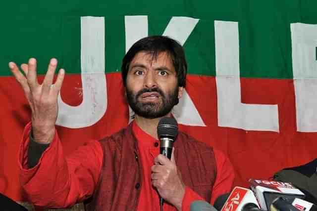 Kashmiri separatist Yasin Malik (representative image) (Waseem Andrabi/Hindustan Times via Getty Images)