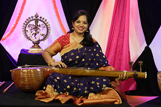 Carnatic vocalist Krithika Sreenivasan