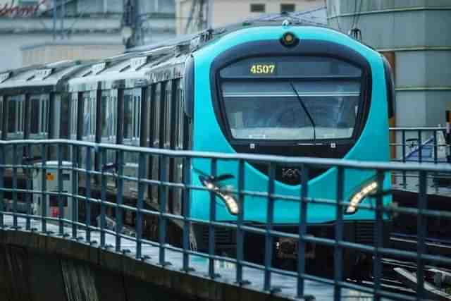 The Kochi Metro Rail (via Twitter)