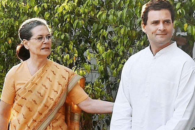 Sonia Gandhi and Rahul Gandhi (Image: Facebook)