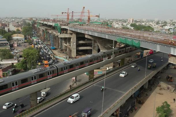 Longest steel span of Delhi-Ghaziabad-Meerut RRTS corridor