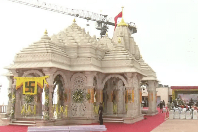 Shree Kalika Mata Temple at Pavagadh Hill, Gujarat (Pic Via Twitter)