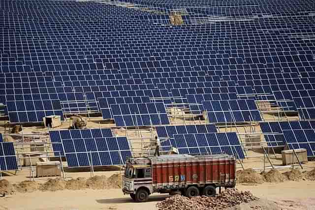 Solar panels (Representative Image) (MONEY SHARMA/AFP/Getty Images)