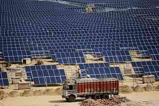 Solar panels (Representative Image) (MONEY SHARMA/AFP/Getty Images)