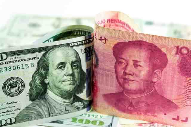 The US Dollar and the Chinese Yuan.&nbsp;