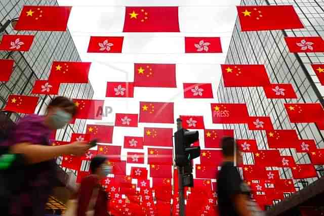 A Street in Hong Kong