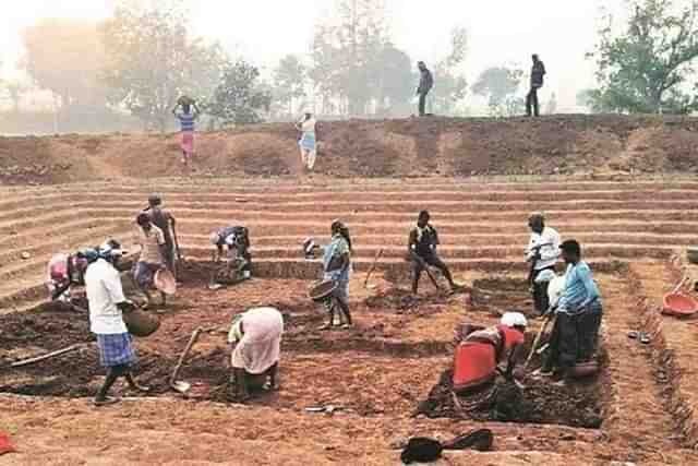 NREGA workers.