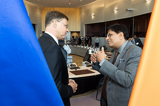 The EU and India formally relaunched negotiations for a Free Trade Agreement. (Photo: Valdis Dombrovskis/Twitter)