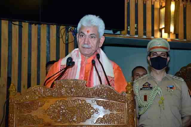 J&K LG Manoj Sinha