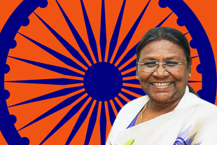 The NDA's presidential candidate Droupadi Murmu.