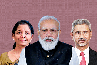 Nirmala Sitharaman, PM Narendra Modi and Dr S Jaishankar