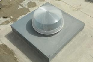 Unique solatube daylighting system installed at RRTS Duhai depot.