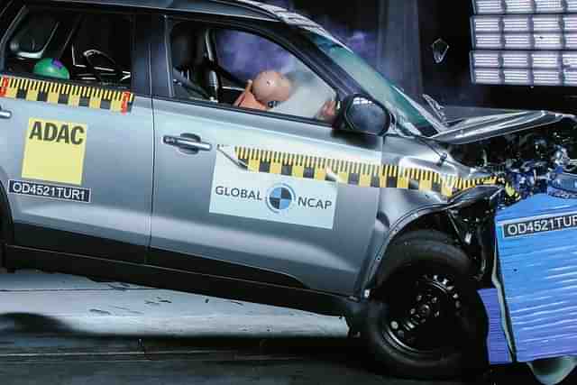 A Global NCAP crash test (Representative Image)