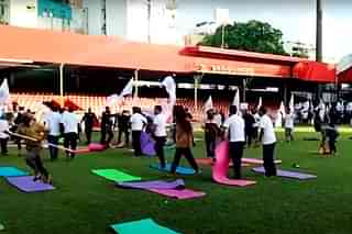 Attack on Yoga Day event in Maldives