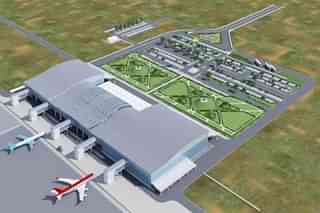 Construction of Surat Airport's New extended terminal building is part of AAI's Rs 300 crore development project at the airport in Gujarat's financial capital(Pic via    PIB website)