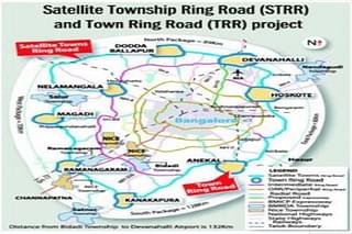 Bengaluru Satellite Town Ring Road.