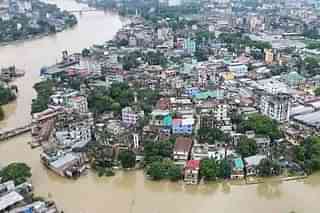A flood affected city in Bangladesh (@FFF_Bangladesh/Twitter)