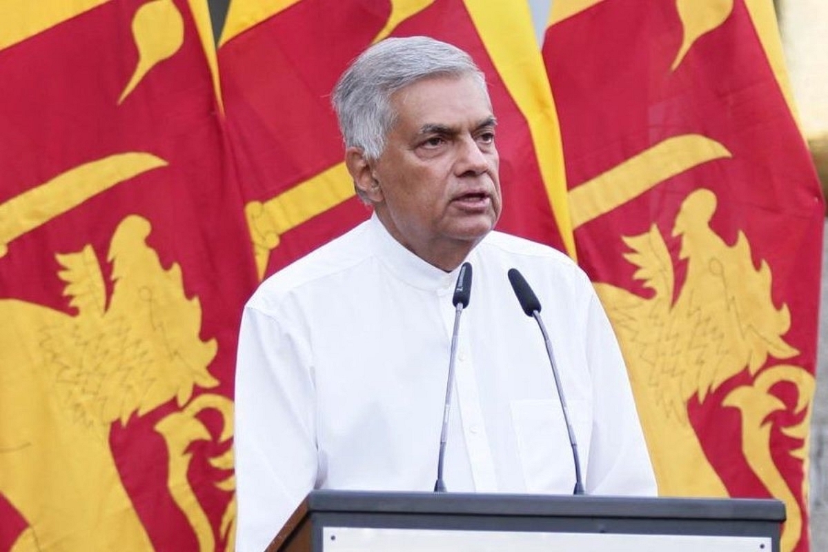 Sri Lankan PM Ranil Wickremsinghe (@RW_UNP/Twitter)