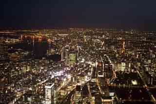 Tokyo Aerial Night