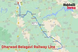  Dharwad-Belagavi rail line /Hubballi Infra