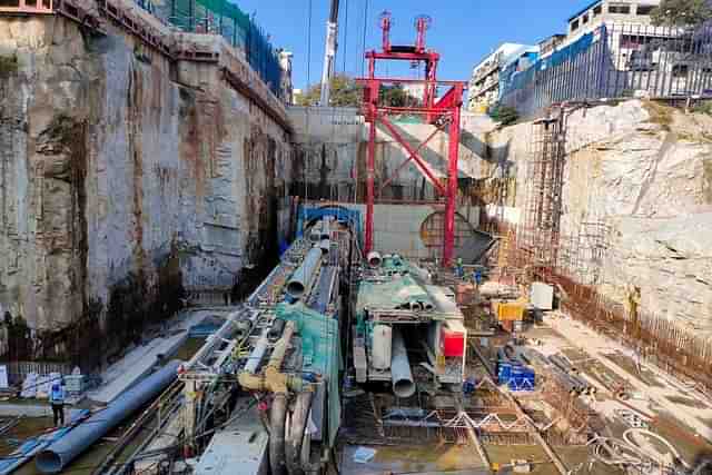 BMRCL Tunnel Boring Machine Urja/The Hindu