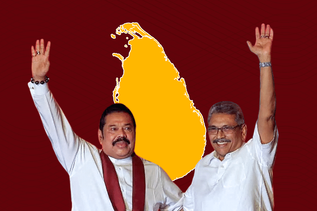 Mahinda Rajapaksa and Gotabaya Rajapaksa 