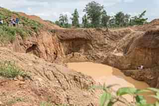 A gold mine in Busia, Uganda
