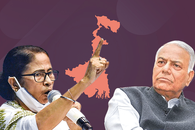 Mamata Banerjee and Yashwant Sinha