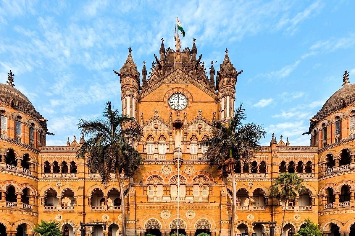 Chhatrapati Shivaji Maharaj Terminus Railway Station.