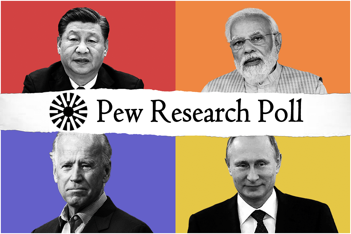 Chinese President Xi Jinping, Prime Minister Narendra Modi, US President Joe Biden and Russian President Vladimir Putin
