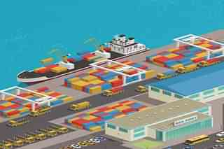 Illustration of Seaport ( Vizhinjam International Seaport Limited - VSIL)