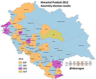 An Electoral History Of Himachal Pradesh In Maps
