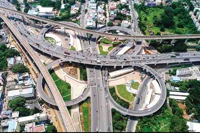 A cloverleaf bridge in Chennai (via Twitter)