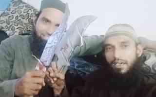 Gos Mohammed and Riyaz Akhtari (right)