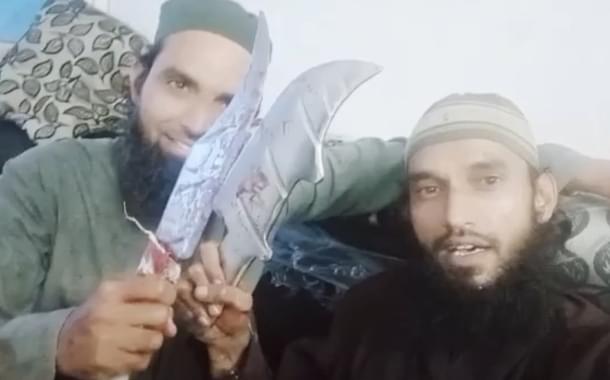 Gos Mohammed and Riyaz Akhtari (right)